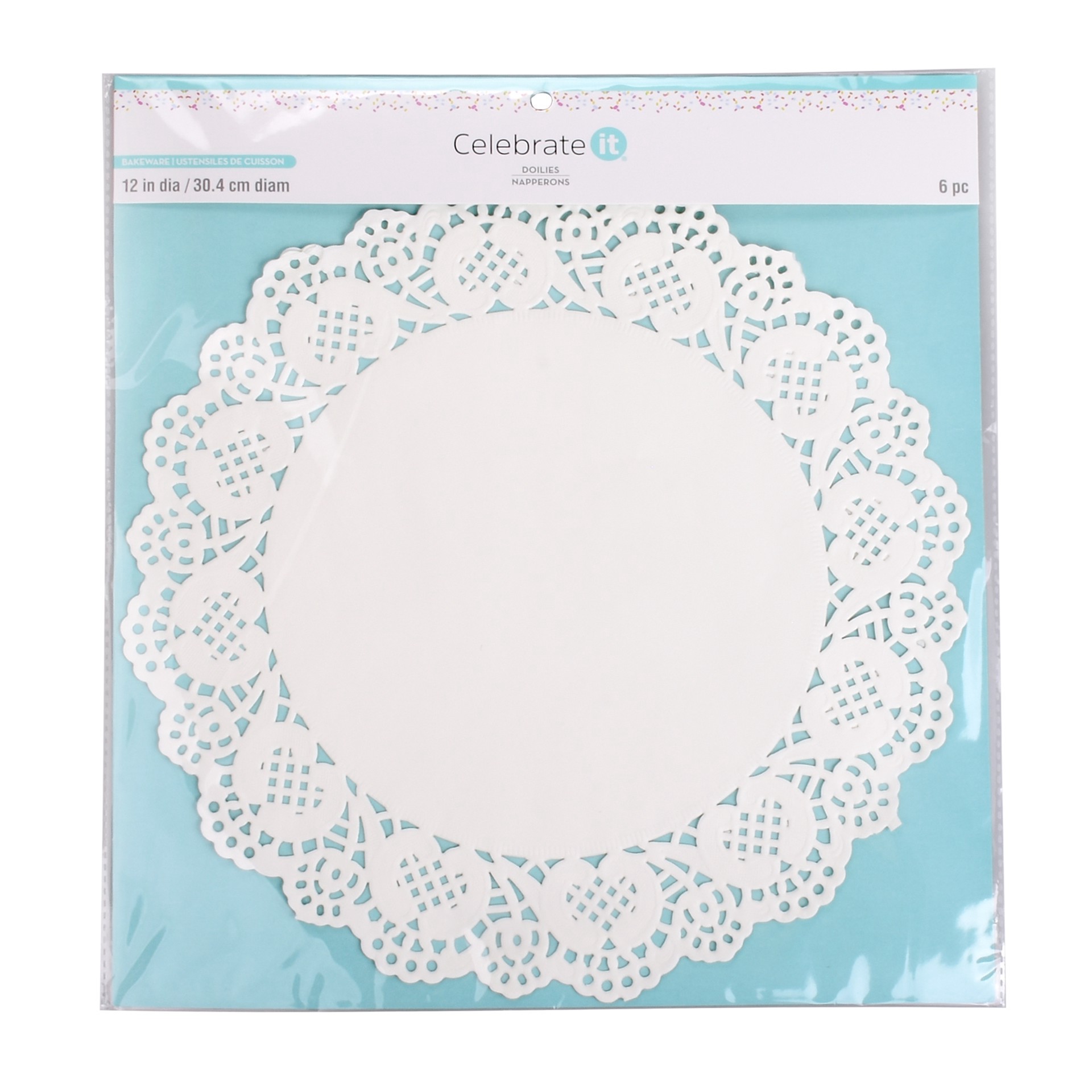 slide 3 of 4, 12" Paper Doilies By Celebrate It, 12 in x 12 in