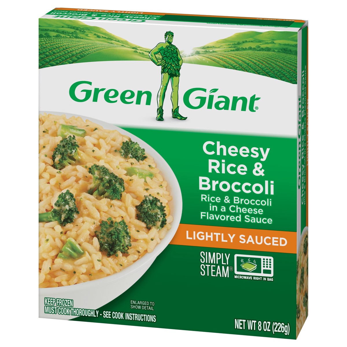 slide 2 of 9, Green Giant Lightly Sauced Cheesy Rice & Broccoli 8 oz, 8 oz