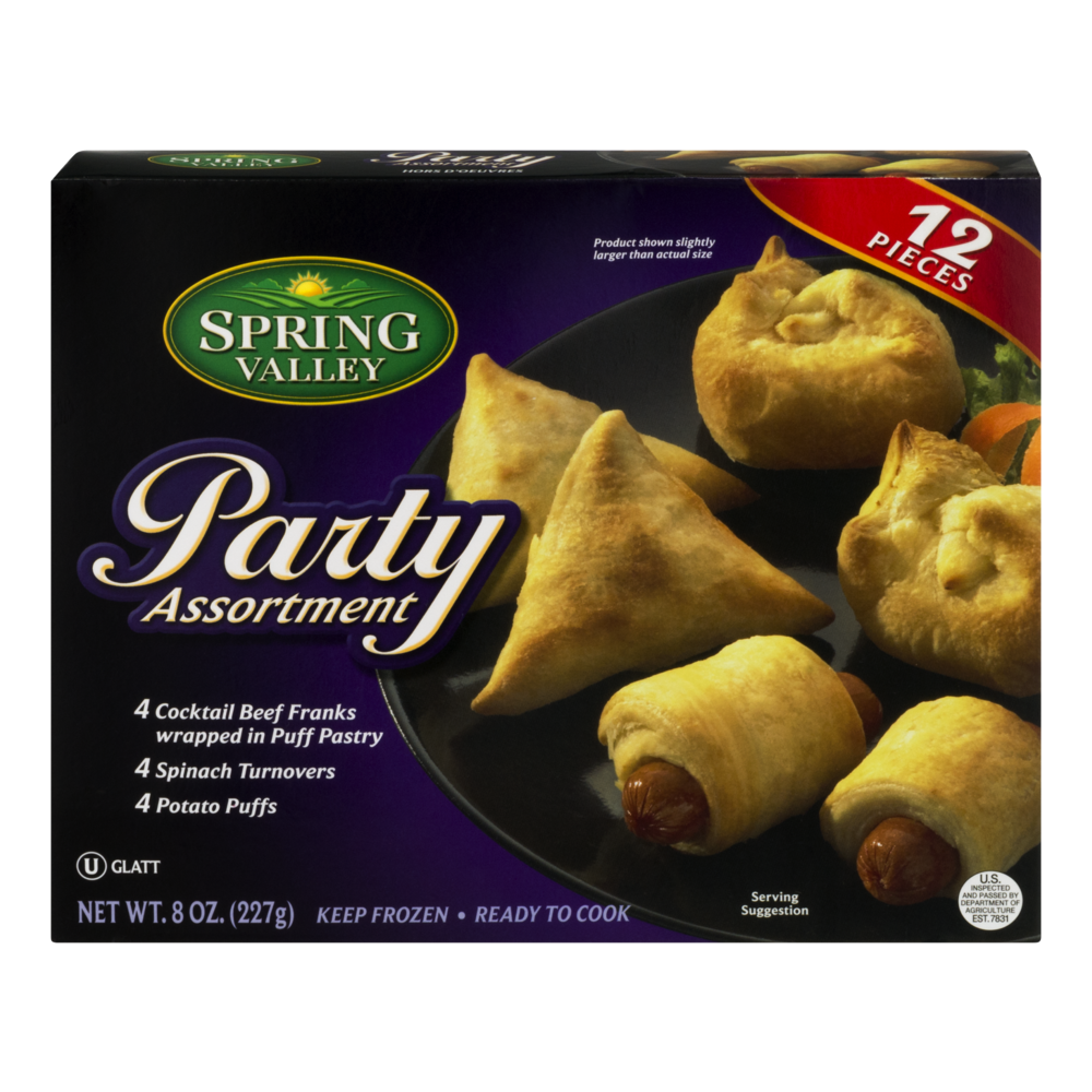 slide 1 of 1, Spring Valley Party Assortment, 8 oz