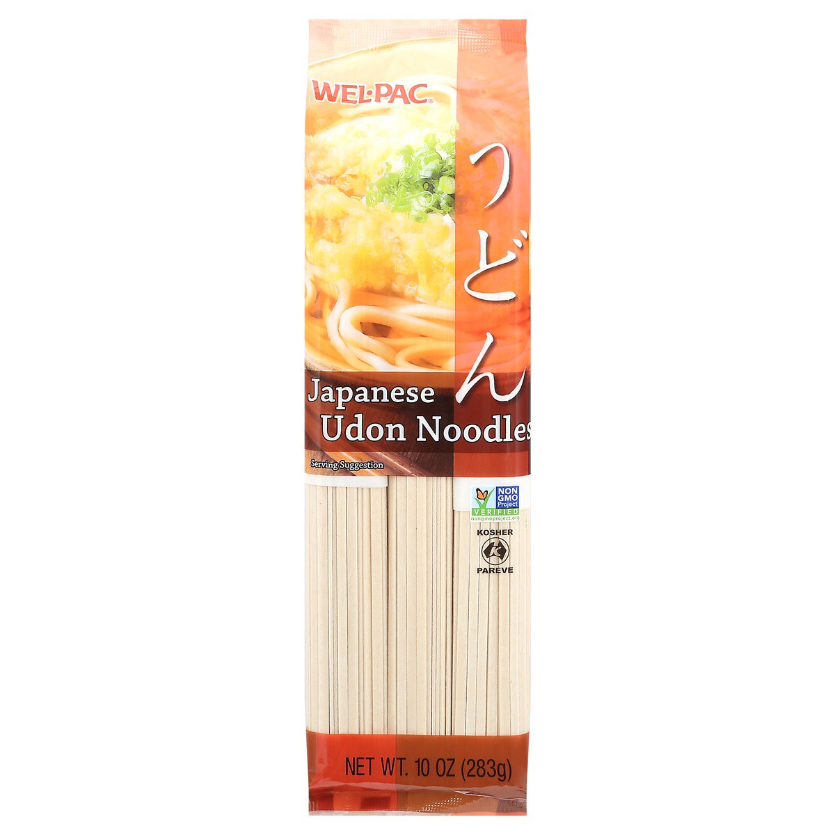 slide 1 of 9, Wel-Pac Japanese Udon Noodles 10 oz Bag, 10 oz