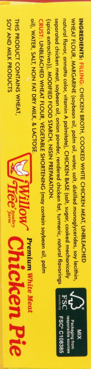 slide 3 of 4, Willow Tree Premium Chicken Pie White Meat, 8 oz