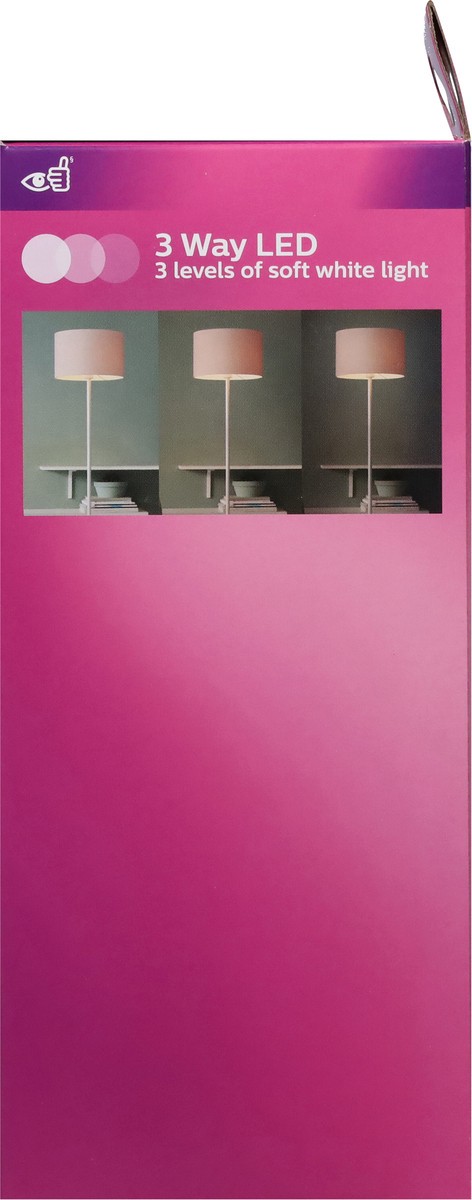 slide 2 of 9, Philips 3 Way LED Soft White Light Bulbs 1 ea, 1 ct