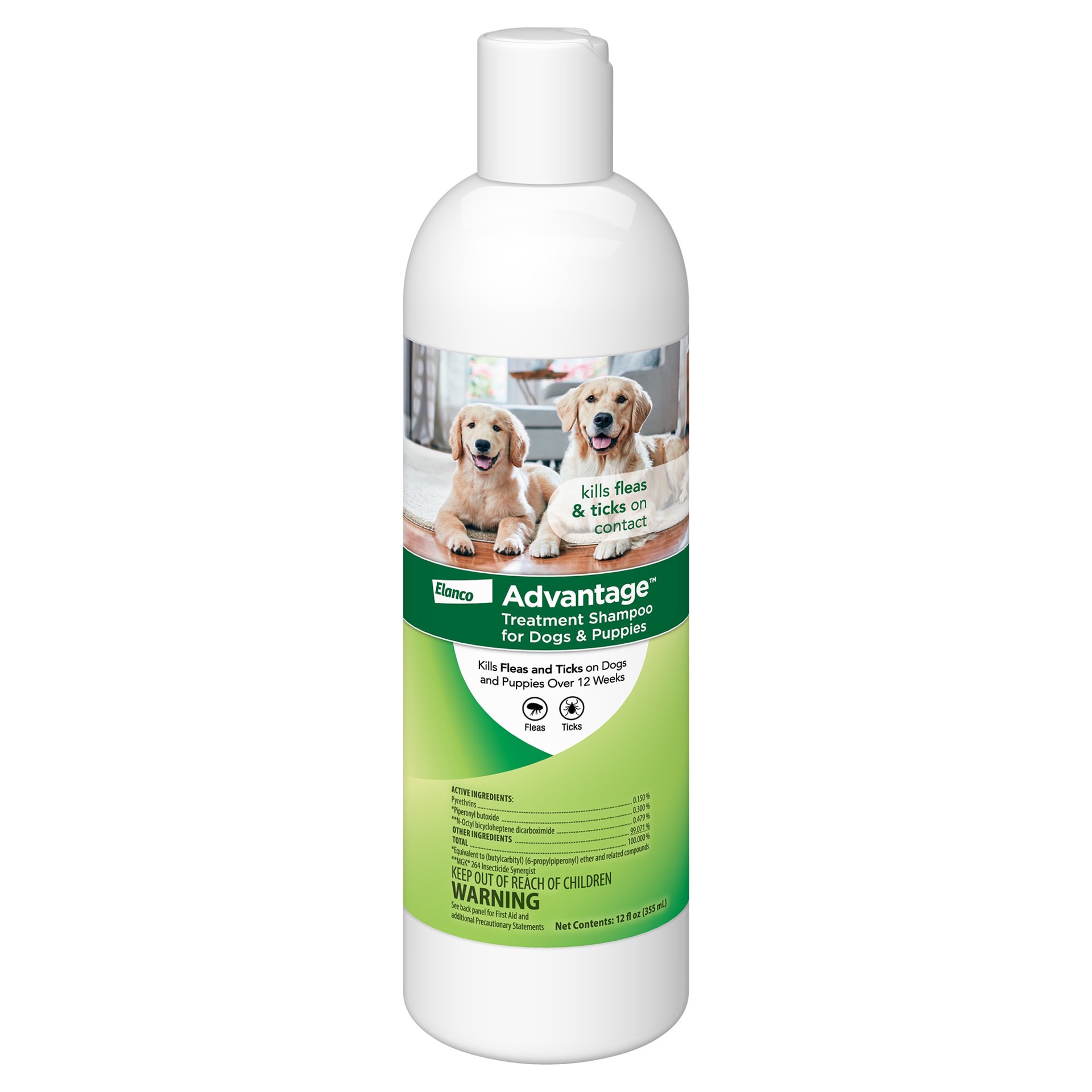 slide 1 of 1, advantage Elanco Shampoo Dog/Pup, 12 fl oz