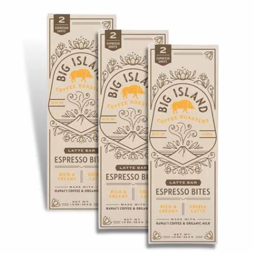 slide 1 of 1, BIG ISLAND COFF Latte Espresso Bites - 1.5 oz, 1.5 oz