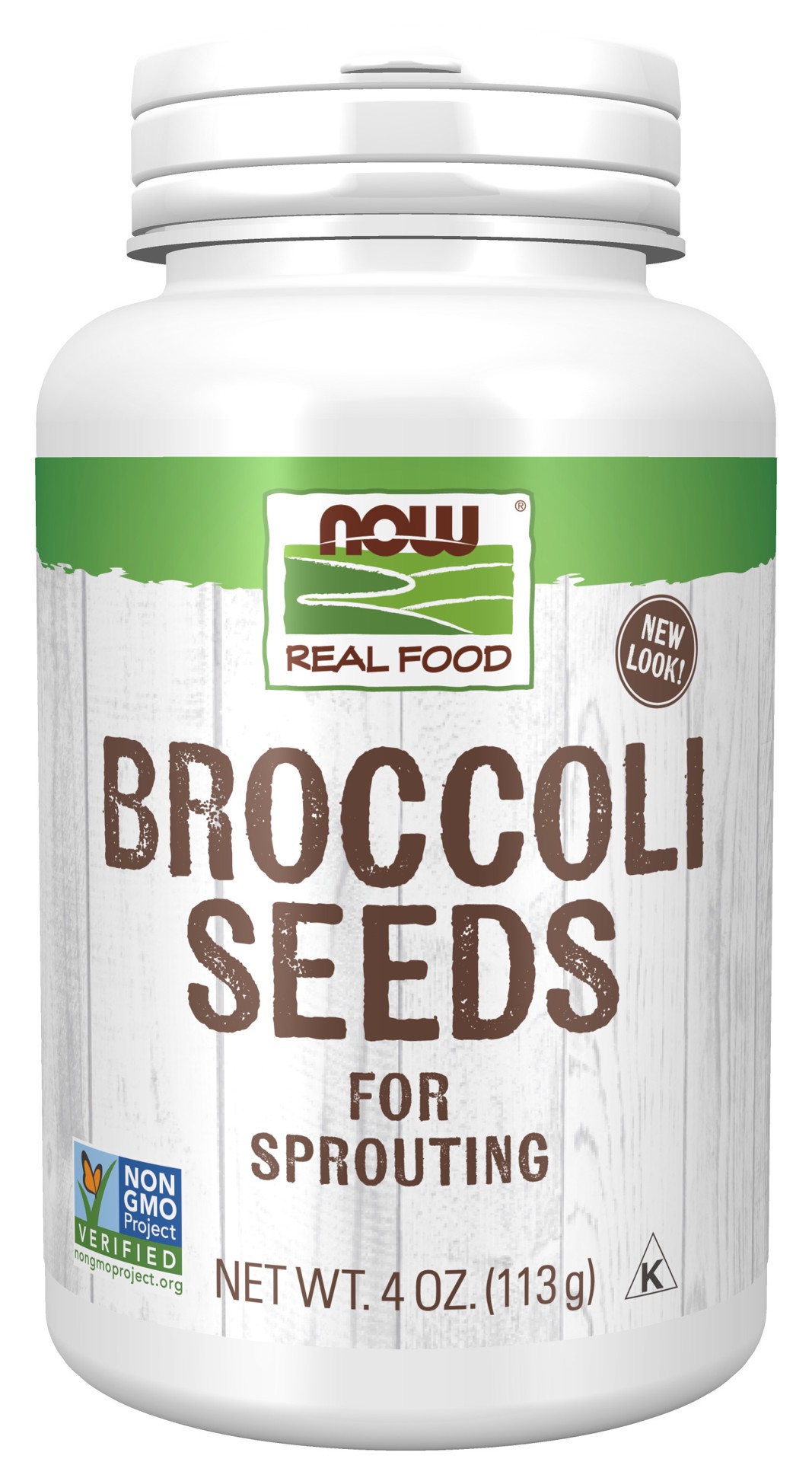 slide 1 of 4, NOW Natural Foods Broccoli Seeds - 4 oz., 4 oz