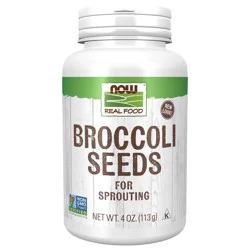 NOW Real Food Broccoli Seeds - 4 oz