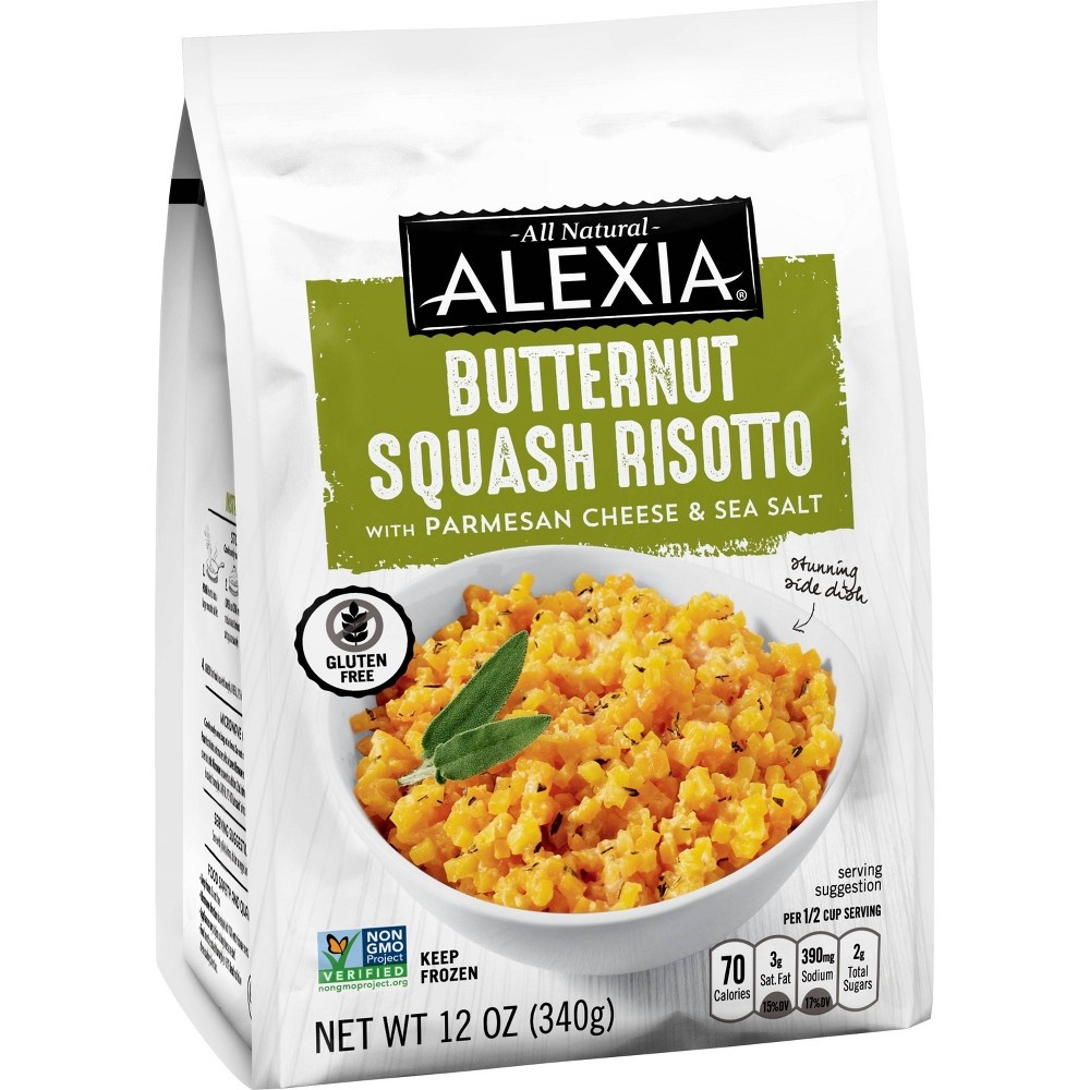 slide 2 of 3, Alexia All Natural Butternut Squash Risotto With Parmesan Cheese Sea Salt, 12 oz