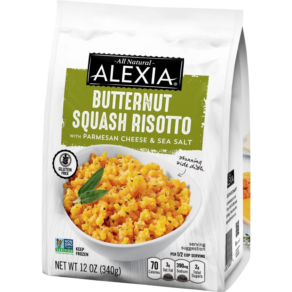 slide 3 of 3, Alexia All Natural Butternut Squash Risotto With Parmesan Cheese Sea Salt, 12 oz