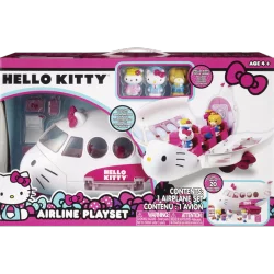 hello kitty airplane playset