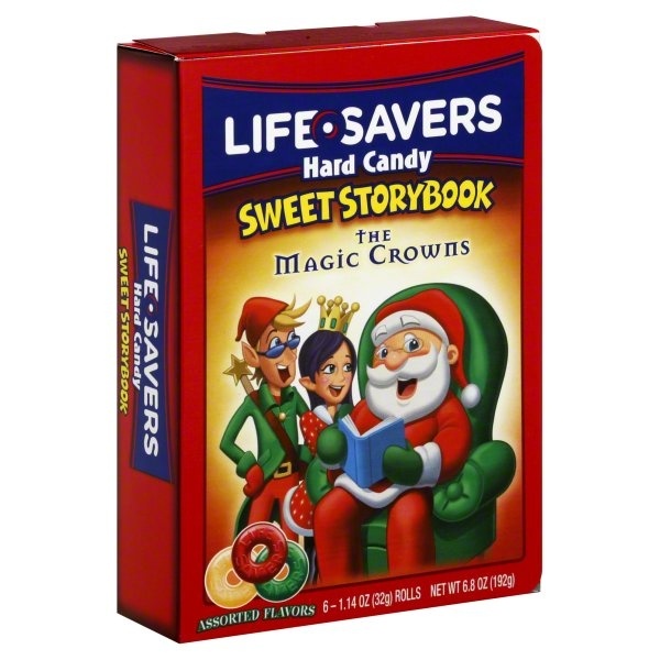 slide 1 of 1, Life Savers Hard Candy Sweet Storybook The Magic Crowns Assorted Favors, 6.8 oz