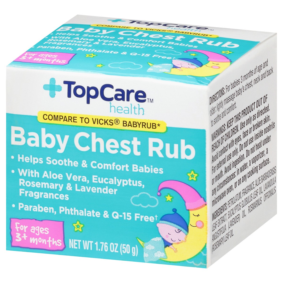 slide 10 of 15, TopCare Health Baby Chest Rub 1.76 oz, 1.76 oz