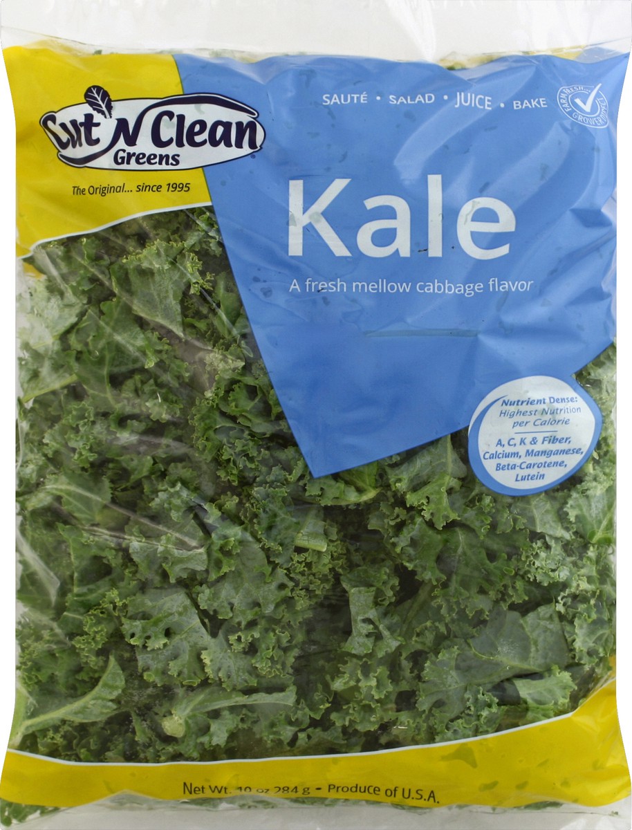 slide 5 of 5, Cut N Clean Kale, 10 oz