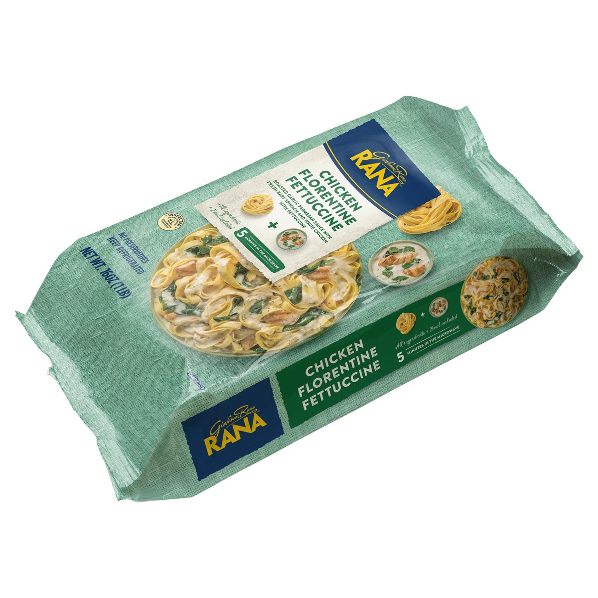 slide 2 of 6, Rana Fettuccine Chicken Florentine, 16 oz