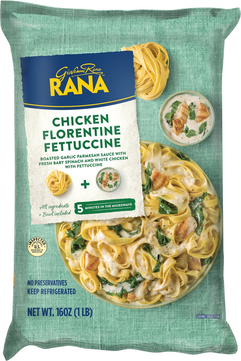 slide 4 of 6, Rana Fettuccine Chicken Florentine, 16 oz