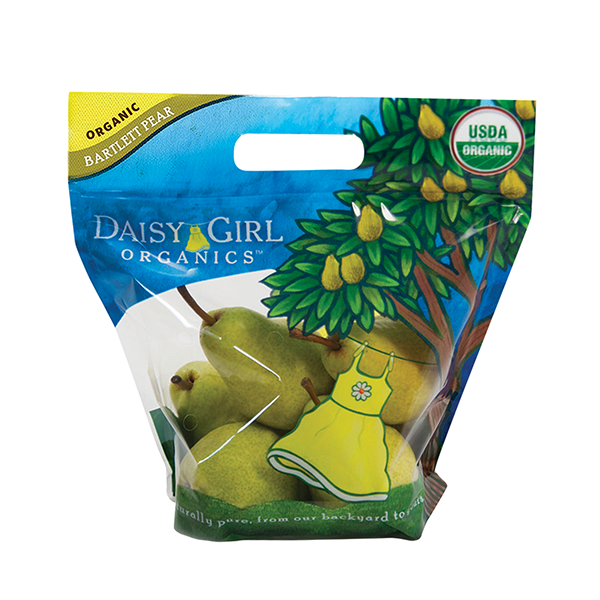 slide 1 of 1, Daisy Girl Fresh Organic Bartlett Pears, 2 lb
