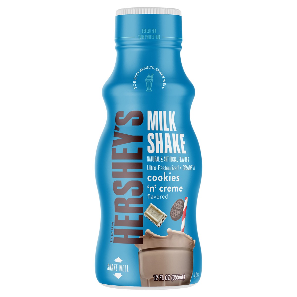 Hershey's Cookies n Creme Flavored Milk Shake 12 fl oz 12 fl oz