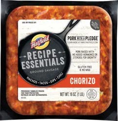 Hatfield Recipe Essentials Ground Chorizo Sausage 16 oz