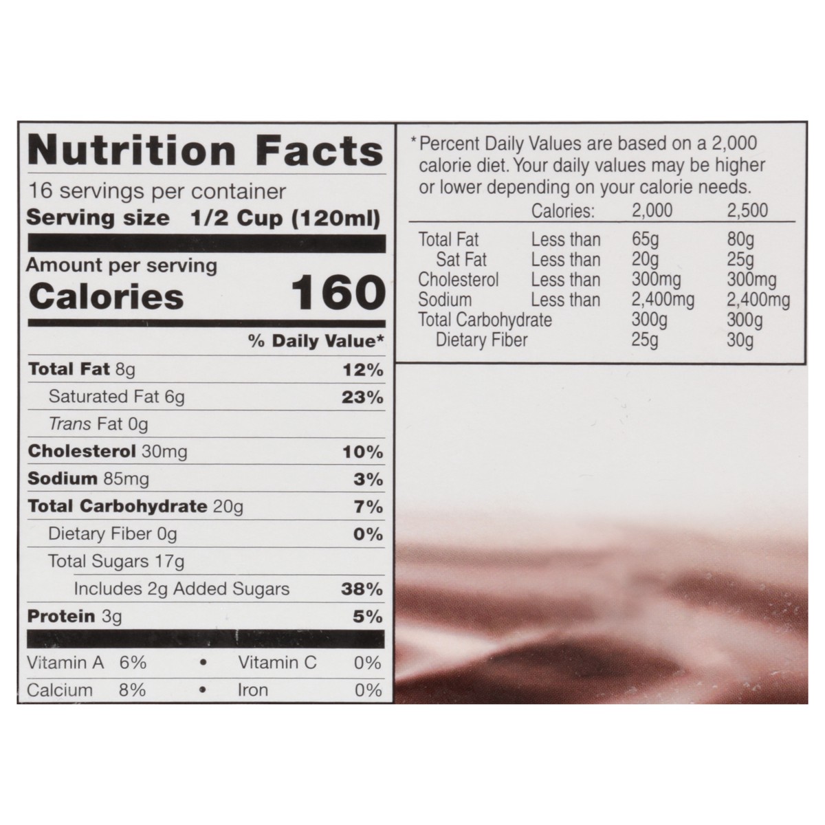 slide 3 of 17, Wilcoxson's Cream & Coffee Fudge Ice Cream 0.5 gal, 1/2 gal