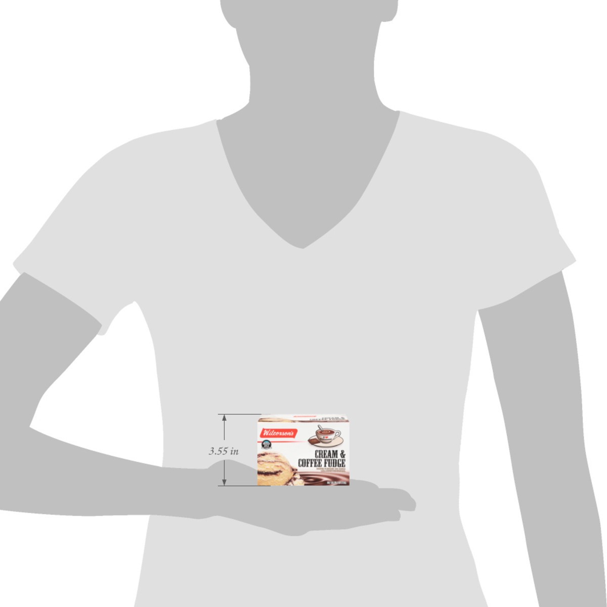 slide 6 of 17, Wilcoxson's Cream & Coffee Fudge Ice Cream 0.5 gal, 1/2 gal