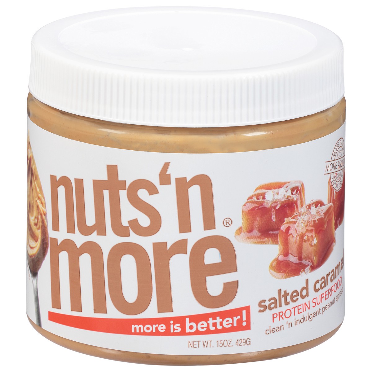 slide 11 of 14, Nuts 'N More Peanut Spread 15 oz, 15 oz