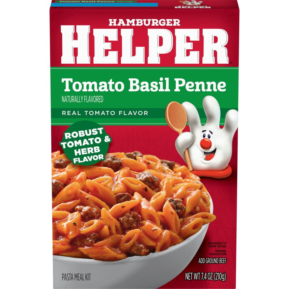 slide 1 of 6, Bc H/Hlpr Tomato Basil Penne, 7.4 oz