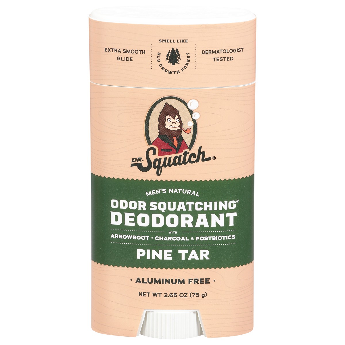 slide 2 of 12, Dr. Squatch Odor Squatching Aluminum Free Men's Natural Pine Tar Deodorant 2.65 oz, 2.65 oz