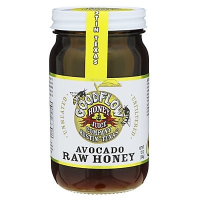 slide 1 of 1, Good Flow Honey Avocado Raw Honey, 12 oz