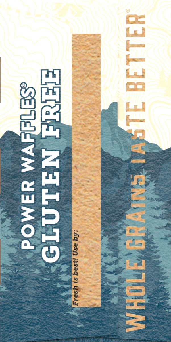 slide 4 of 8, Kodiak Cakes Power Waffles, Gluten Free Frontier Oat, 9 oz/6ct, 9 oz