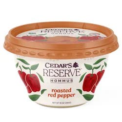 Cedar's Reserve Roasted Red Pepper Hommus