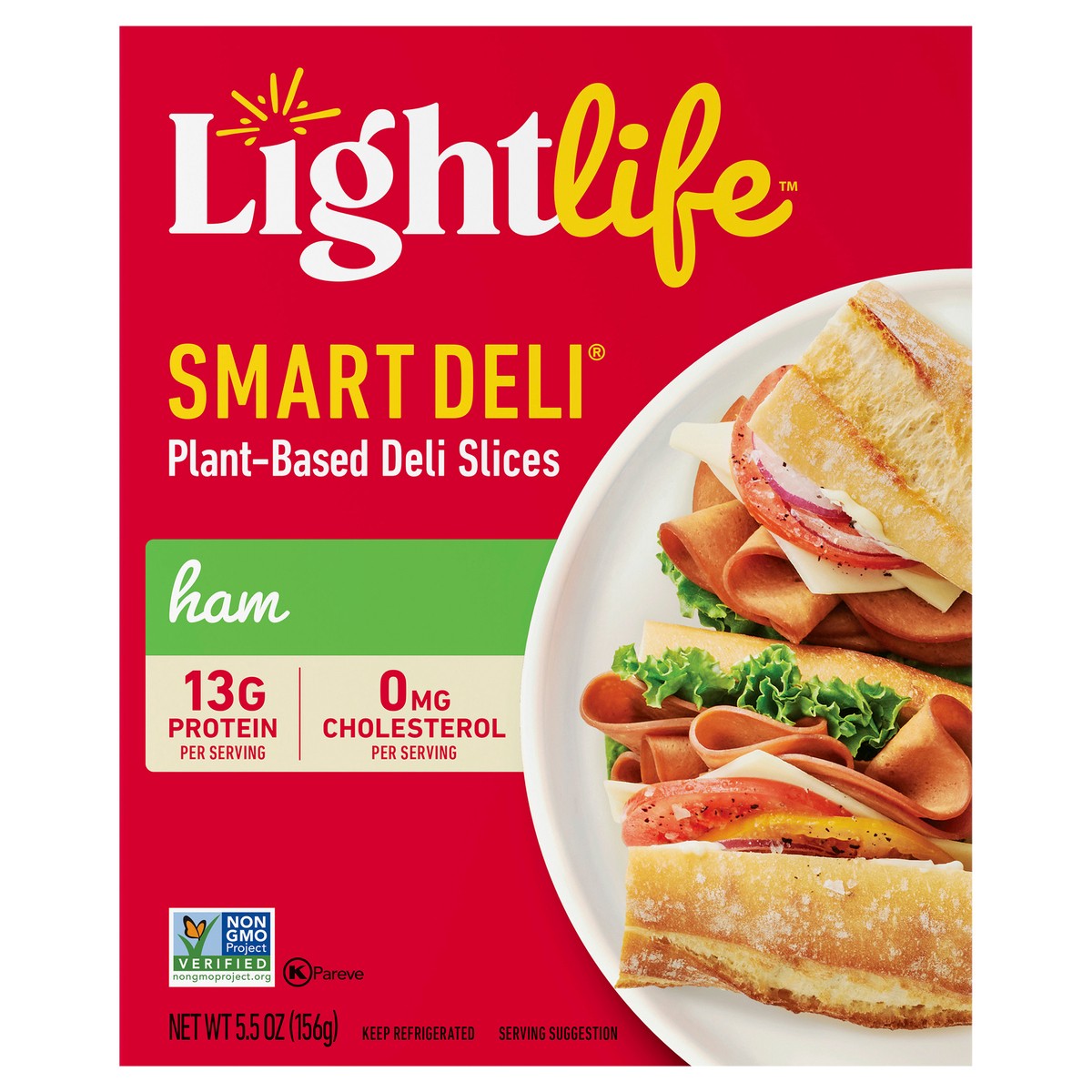 slide 1 of 9, Lightlife Deli Slices, 5.5 oz