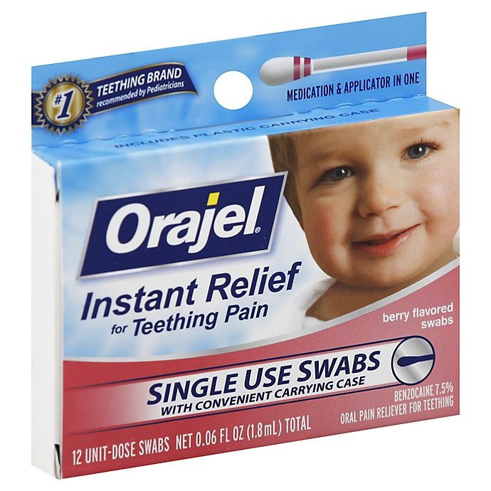 slide 1 of 6, Orajel Oral Pain Reliever 12 ea, 12 ct