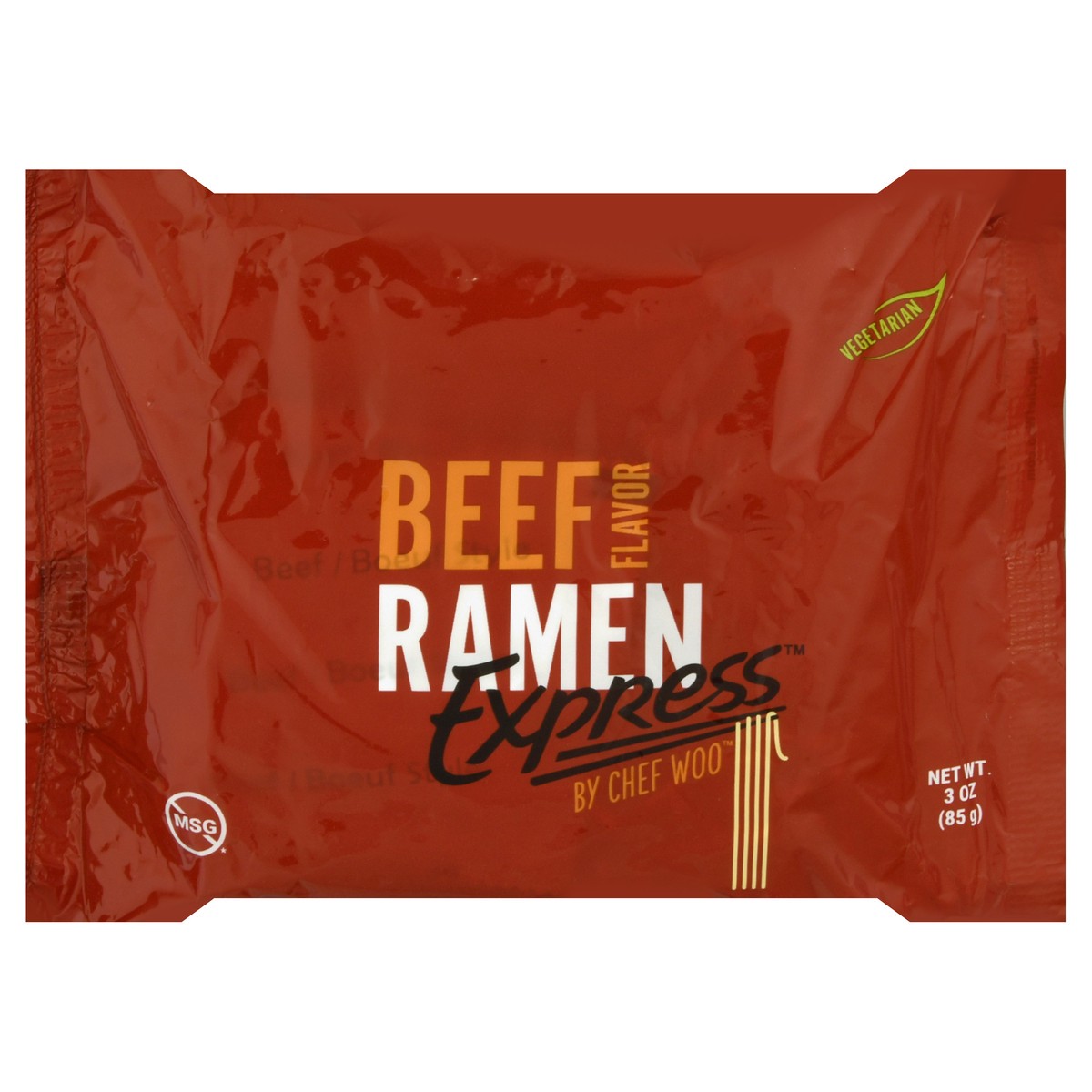 slide 12 of 13, Ramen Express Beef Flavor Ramen 3 oz, 3 oz