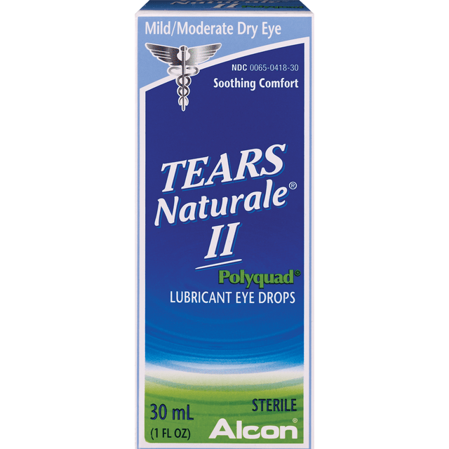 slide 1 of 1, Alcon Tears Naturale Ii Sterile Lubricant Eye Drops, 1.01 oz