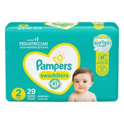 Pampers Swaddlers Diapers 12 To Size 2 Jumbo Pack