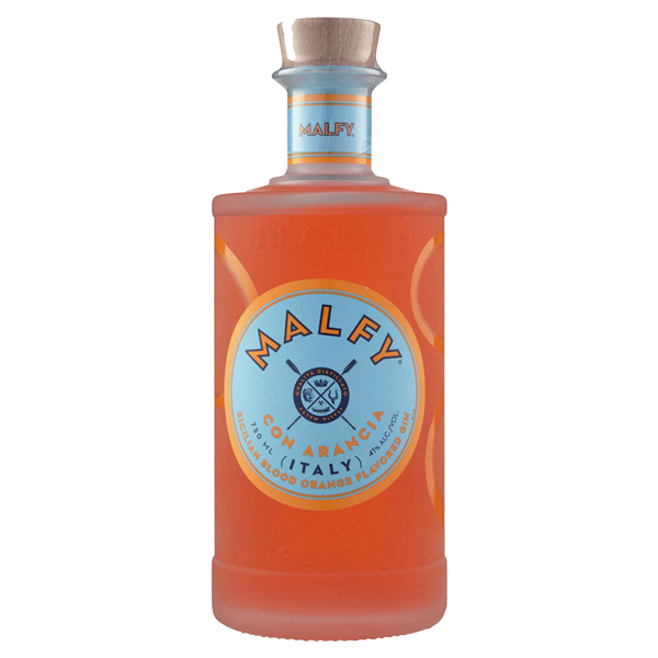 slide 1 of 1, Malfy Blood Orange Gin, 750 ml