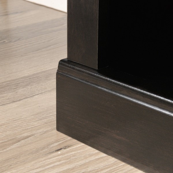 slide 4 of 10, Realspace 72"H 5-Shelf Bookcase, Peppered Black, 1 ct