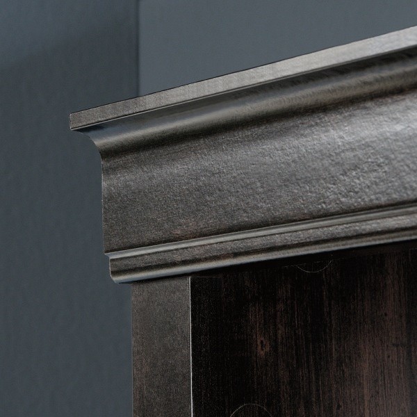 slide 3 of 10, Realspace 72"H 5-Shelf Bookcase, Peppered Black, 1 ct