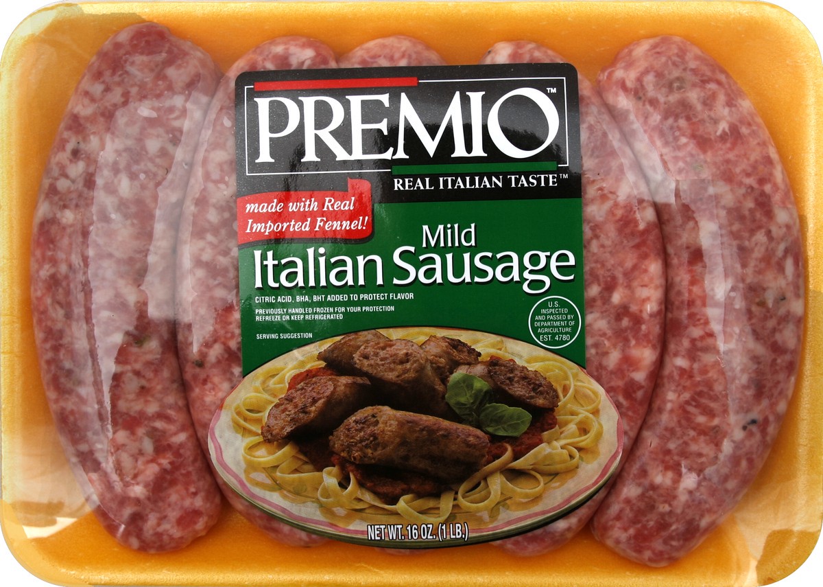 slide 5 of 6, Premio Mild Sausage, 1 ct