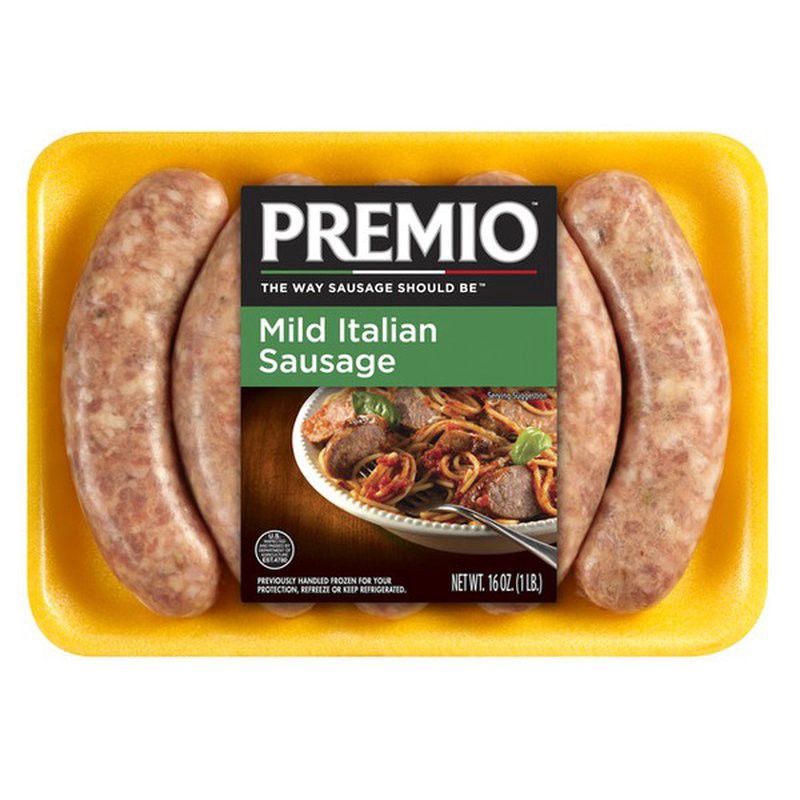 slide 1 of 6, Premio Mild Sausage, 1 ct