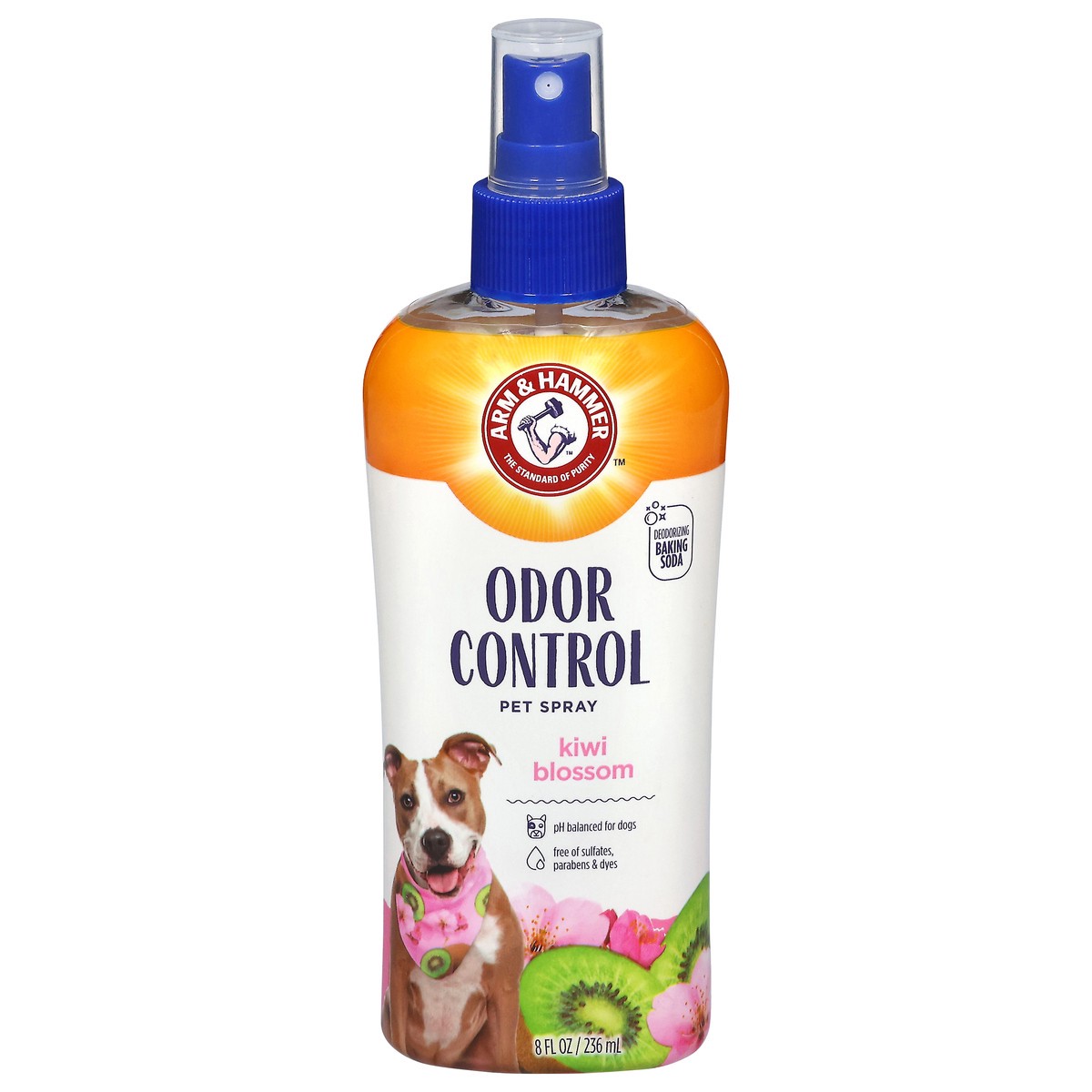slide 1 of 10, ARM & HAMMER Odor Control Kiwi Blossom Pet Spray 8 fl oz, 8 fl oz