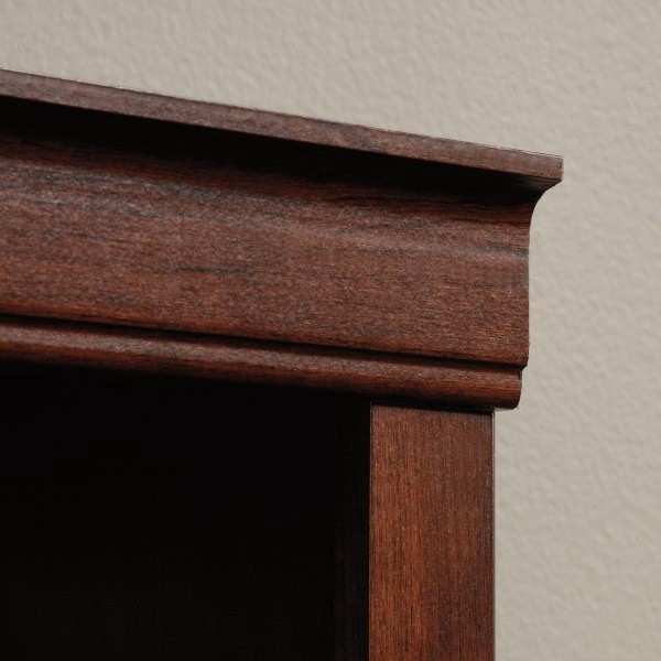 slide 7 of 10, Realspace 72"H 5-Shelf Bookcase, Mulled Cherry, 1 ct