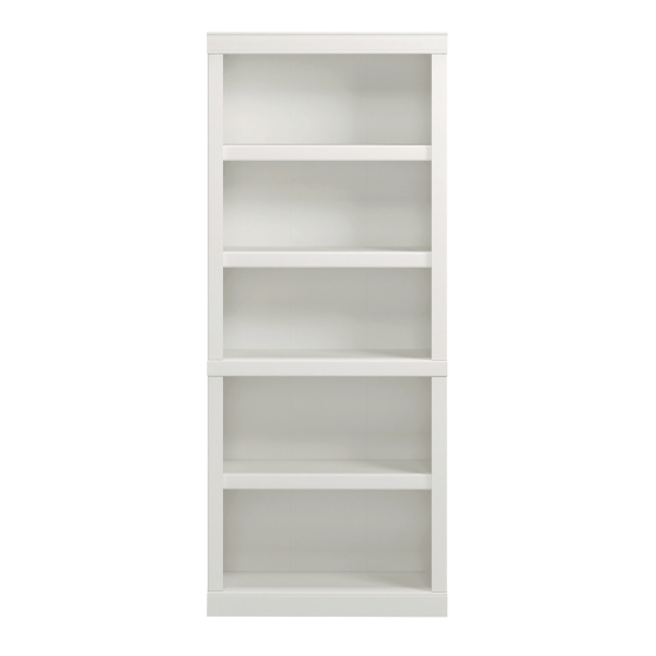 slide 6 of 7, Realspace 72"H 5-Shelf Bookcase, Arctic White, 1 ct