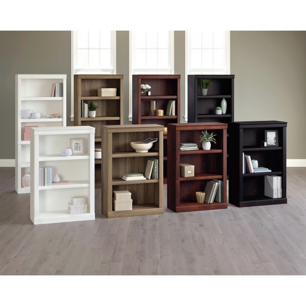 slide 3 of 7, Realspace 72"H 5-Shelf Bookcase, Arctic White, 1 ct