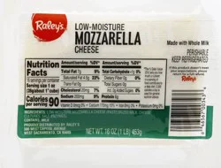 Raley's Mozzarella Cheese - 16 oz