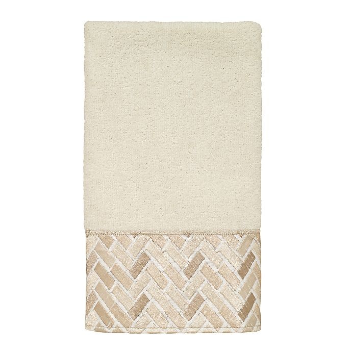 slide 1 of 2, Avanti Carrara Fingertip Towel - Ivory, 1 ct