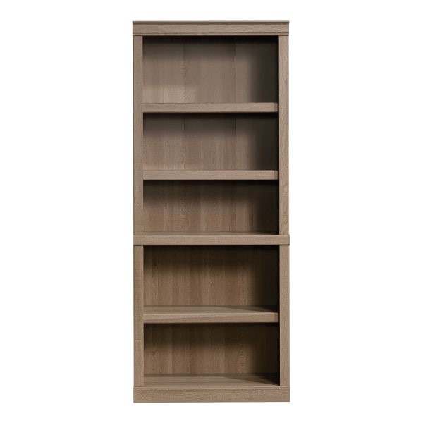 slide 8 of 10, Realspace 72"H 5-Shelf Bookcase, Spring Oak, 1 ct