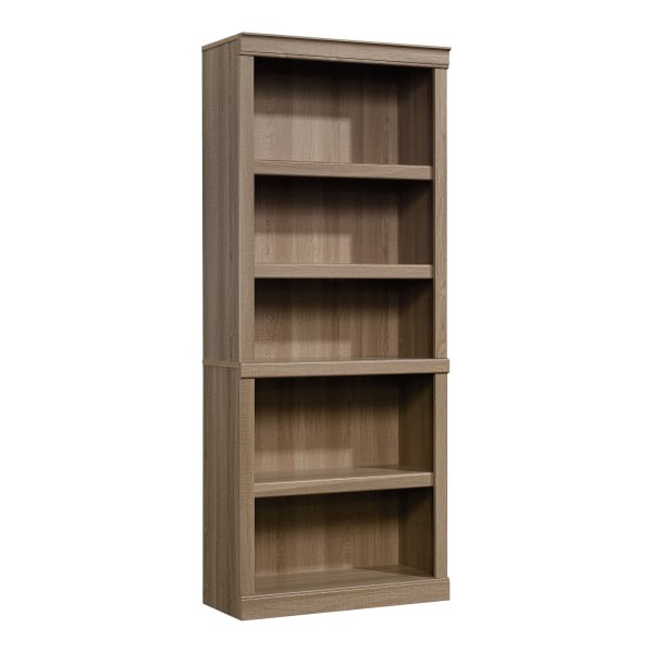 slide 5 of 10, Realspace 72"H 5-Shelf Bookcase, Spring Oak, 1 ct