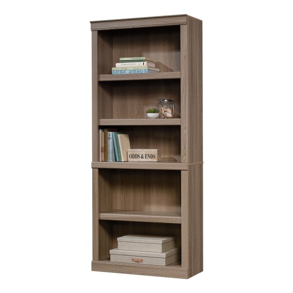 slide 2 of 10, Realspace 72"H 5-Shelf Bookcase, Spring Oak, 1 ct