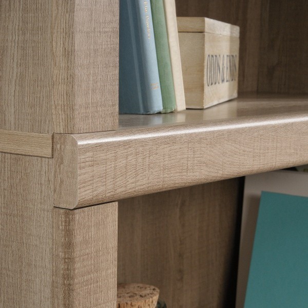 slide 9 of 10, Realspace 72"H 5-Shelf Bookcase, Spring Oak, 1 ct