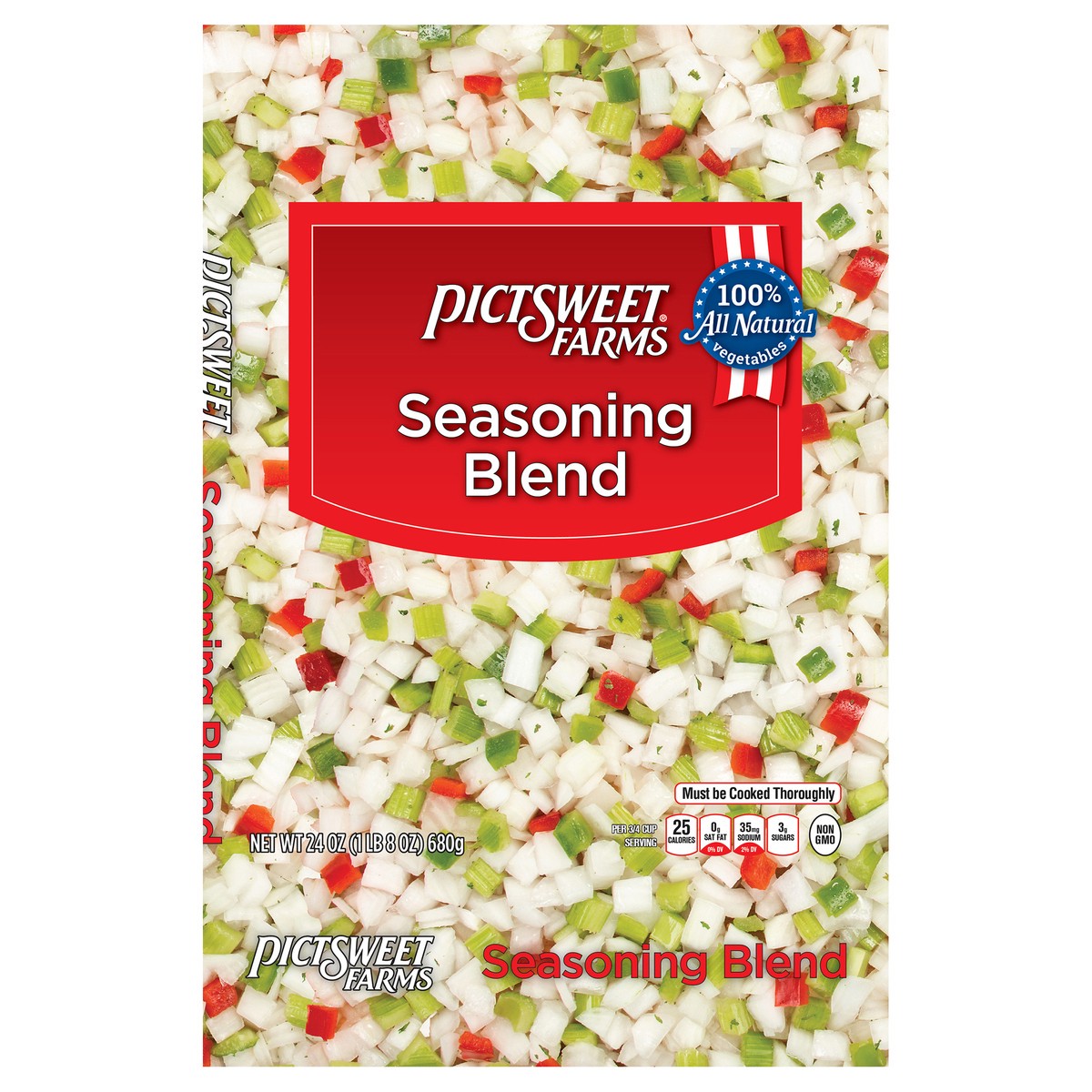 slide 1 of 9, PictSweet Seasoning Blend, 24 oz